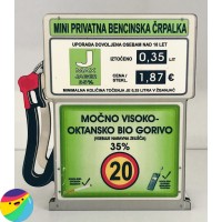 Bencinska črpalka z Jegrom za 20 let